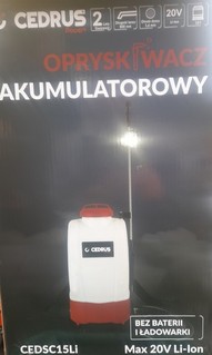 Opryskiwacz akumulatorowy Cedrus SC15Li